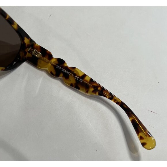 Swarovski SK6022 Sunglasses in Brown Havana - Picture 5 of 6